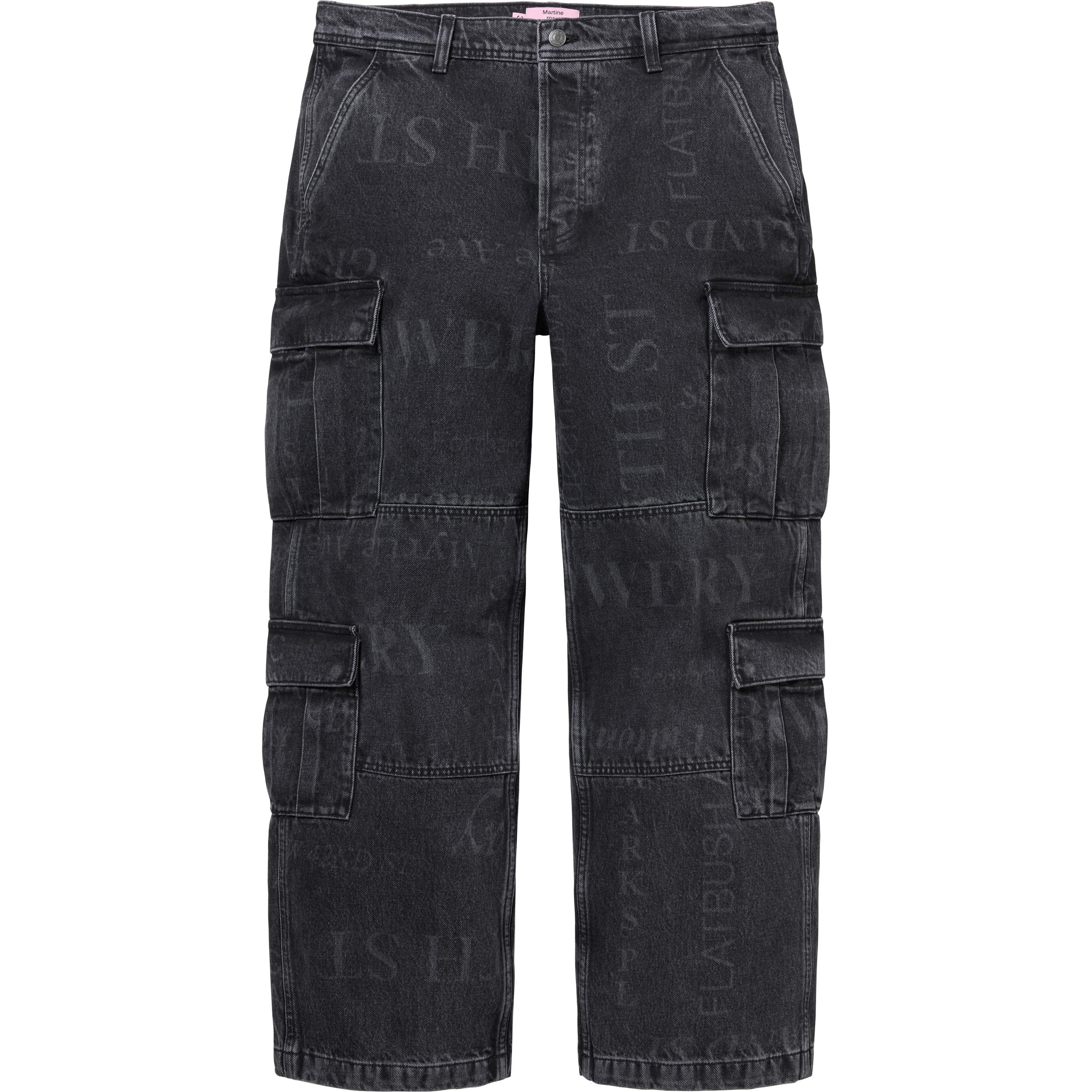 Supreme®/Martine Rose® Denim Cargo Pant view 4
